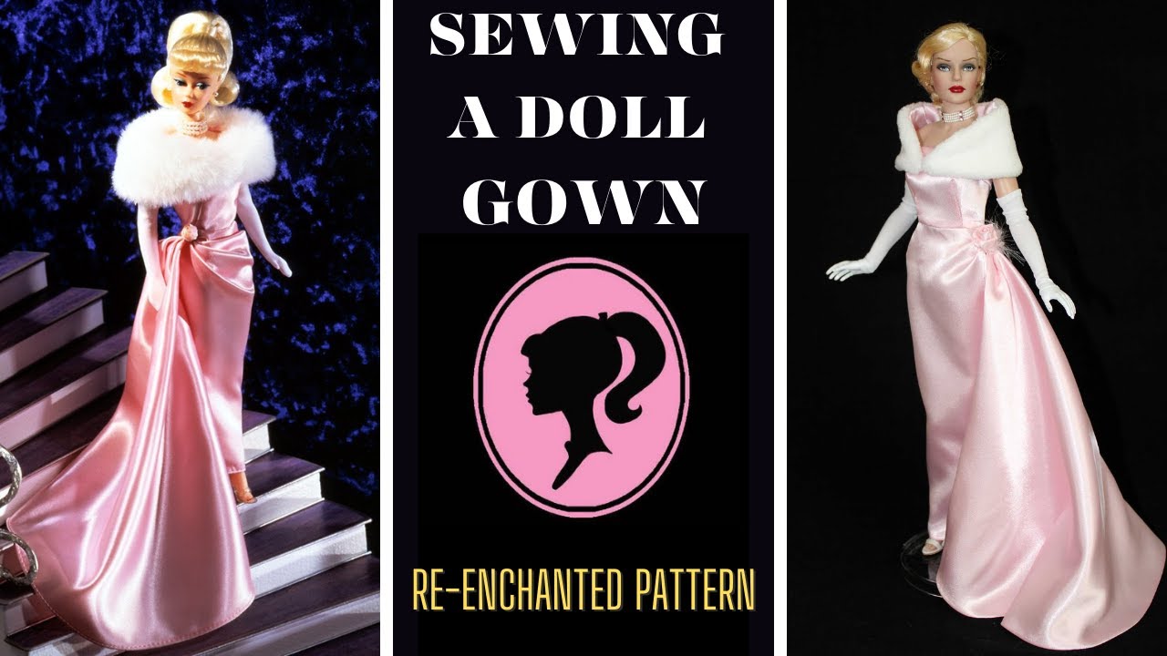 Vintage Barbie Fashion Doll Fall Formal Ball Gown Dress Crochet Pattern -  Etsy