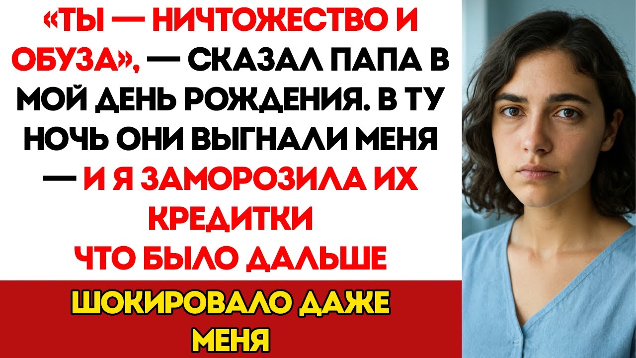 Родители Выгнали Меня В День Рождения — Тогда Я Заморозил Их Кредитки И Наблюдал, Как Их Жизнь