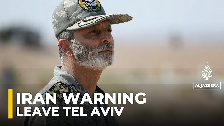 Iran issues urgent warning to Israelis: Leave Haifa and Tel Aviv