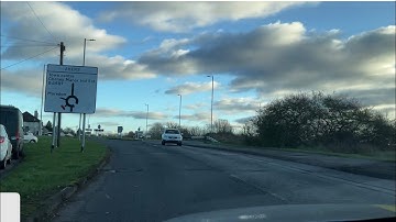 2025 Swindon Test Routes - Bruce Street Bridges Roundabout; The Meads & MANNINGTON Roundabout
