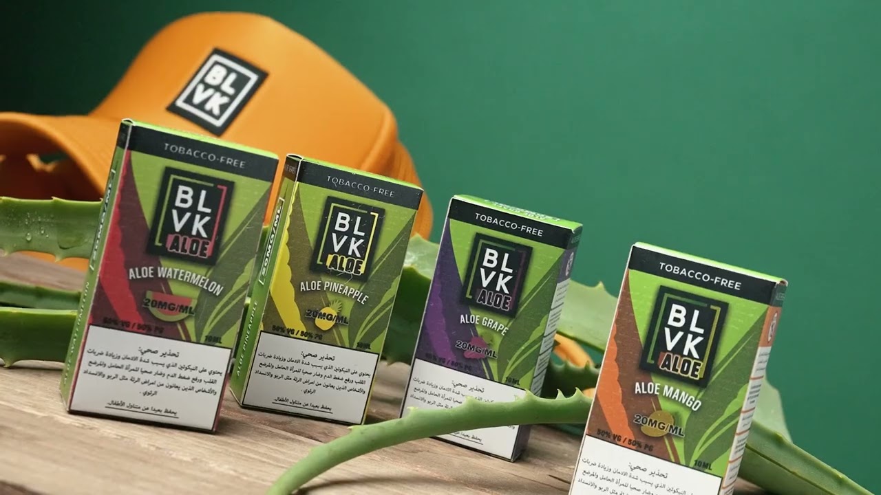 BLVK | ALOE SERIES is Now Available in Jordan