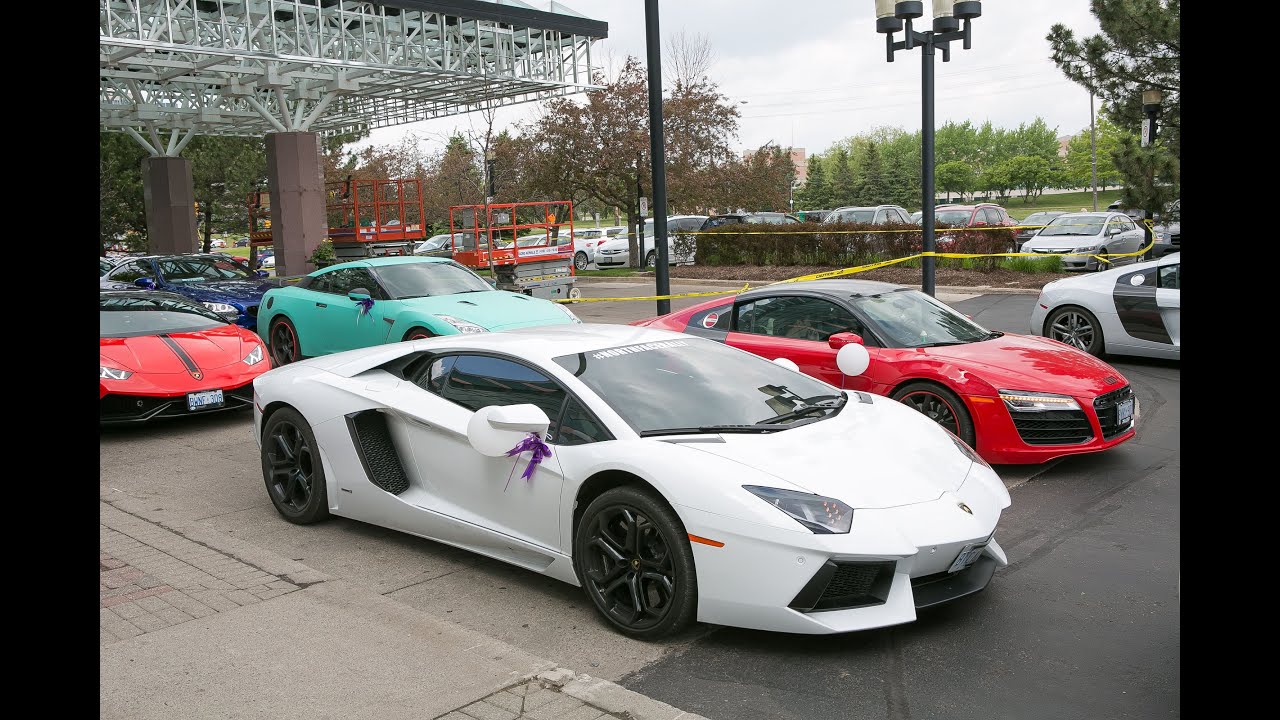 A Groom Used All-Star Sports Cars To Pick Up His Bride in Toronto ...