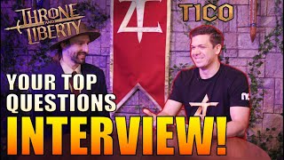Throne Liberty - Interview With Tico Dps Meter, Runes, Sync, Artifacts, Alliances More...