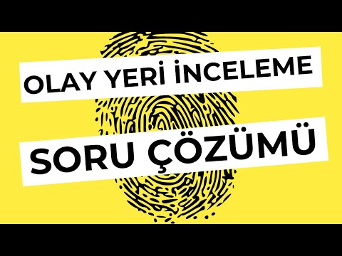 Video: Olay Yeri Inceleme Protokolü Nasıl Hazırlanır