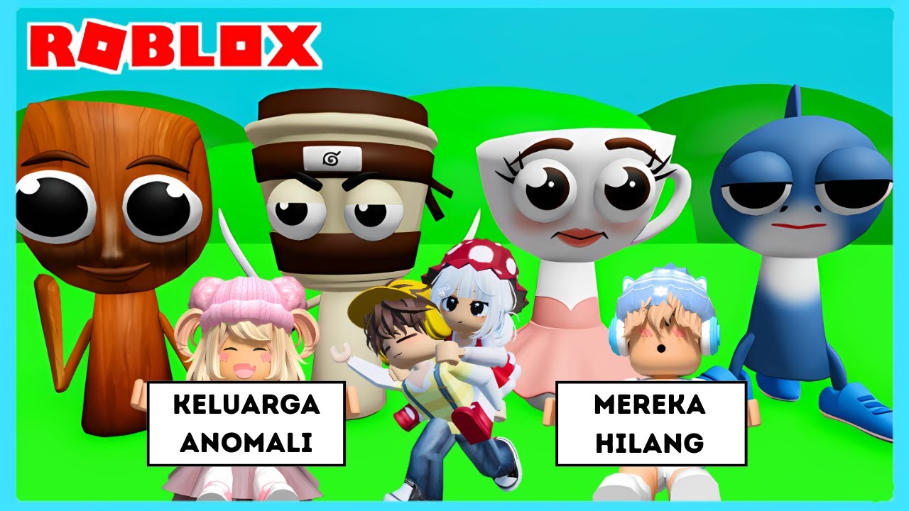 Aku Dan Adiku Mencari Anomali Di Antara Sprunki Di Roblox Brookhaven ft ...