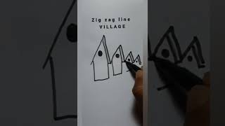 Zig zag village | #shorts