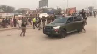 Pakistan army action entry in local people
