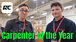 Top Young Carpenter of 2023 from the Institute Of Carpenters