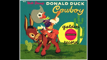 Donald Duck Cowboy (Golden Records)