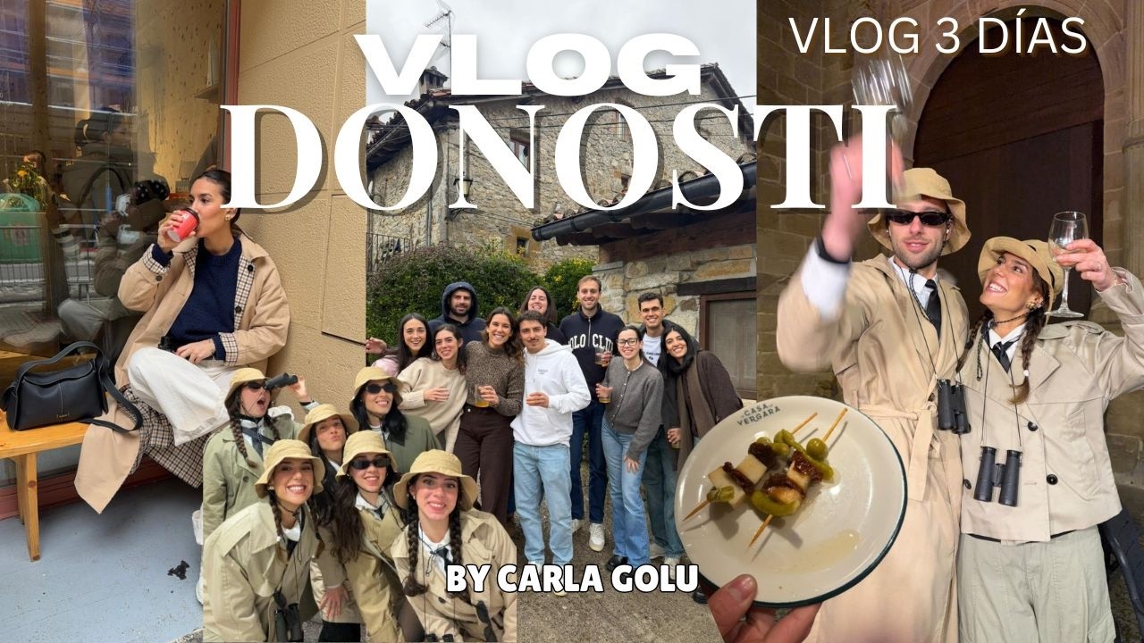 Vlog de un fin de semana✨ Nos vamos de pintxos por el norte🍷