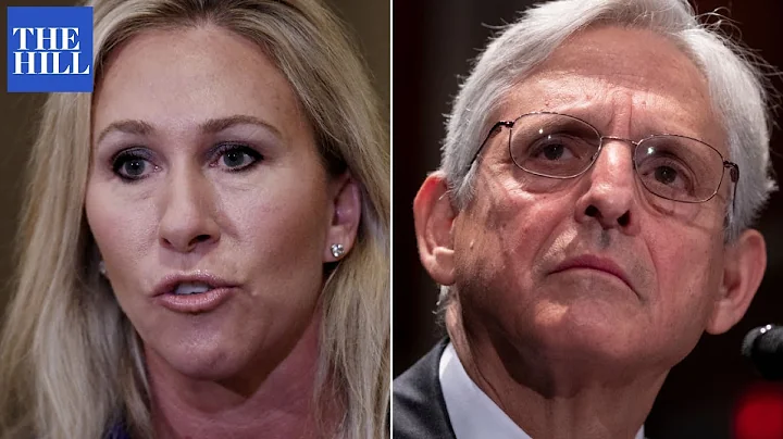Marjorie Taylor Greene Tells Merrick Garland: 'Par...