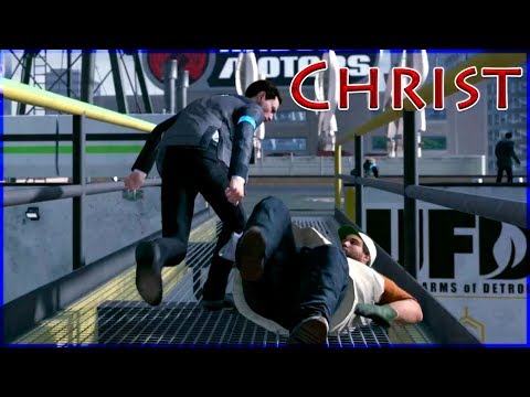 Connor Chases Rupert | QTE Fails | Detroit Become Human Game