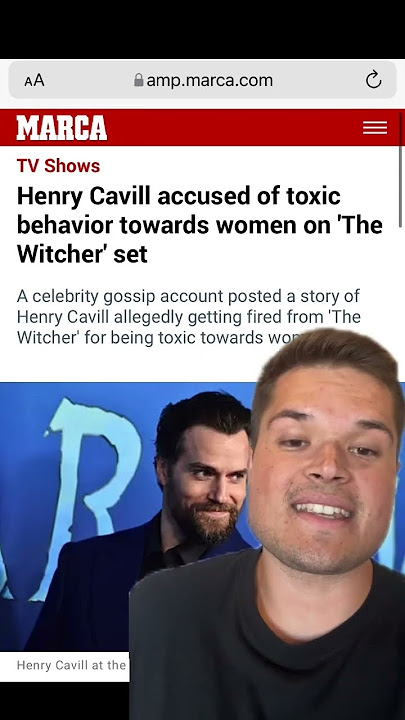 Henry Cavill accused of toxic behavior towards women on 'The Witcher' set