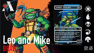 The Balance and the Heart Beating | Leonardo and Michelangelo Historic Brawl | MTG Arena