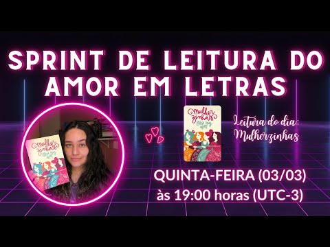 Sprint de leitura - lendo Mulherzinhas