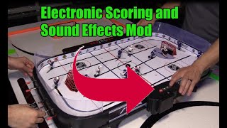 How to Mod Stiga Hockey Table with Electronic Scoring