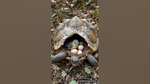 Bird found a better house #birds #nature #forest #wildlife #mother #love thumbnail