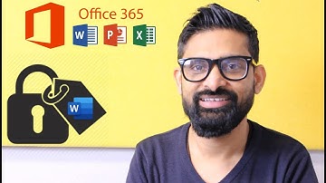 [Office 365] How to Password Protect a Word Document (Microsoft 365)