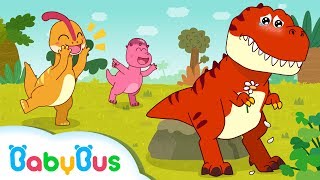 ❤ The Dinosaur Is Making Friends | Nursery Rhymes | Kids Songs | BabyBus