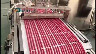 Pet meat strip processing line / dog chewing soft treat meat stick making machine