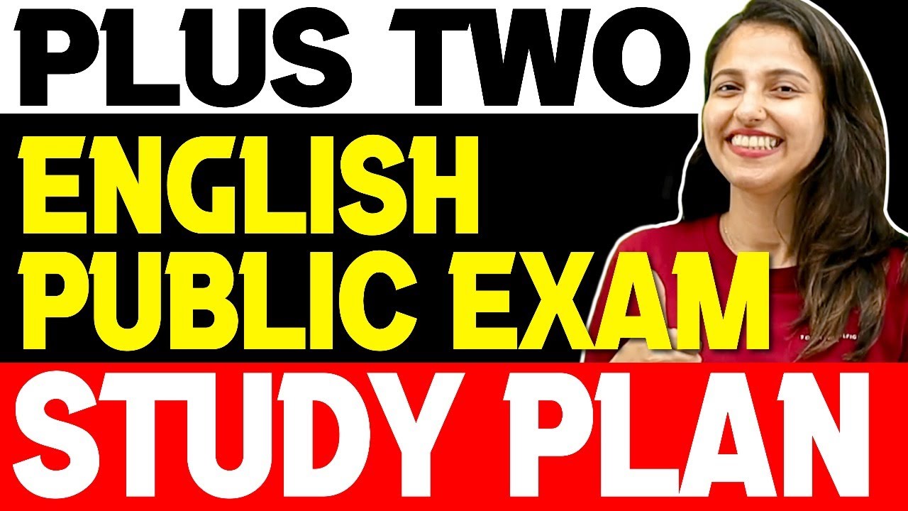 Plus Two English Public Exam Study Plan ! Exam Winner +2 - YouTube