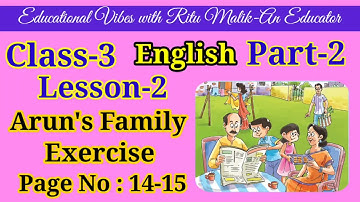 Class-3 English | L-2 | Arun