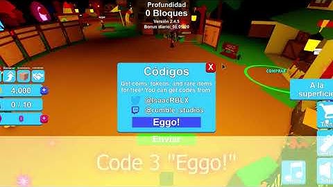 5 codes of Mining Simulator pt.2