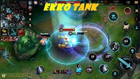 Ekko tank quánh sướng lắm |Liên Minh Tốc Chiến|Easy Game CT #shorts