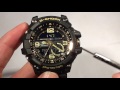 Casio G-Shock GG1000 Mudmaster Hands On Function Demo, Not Unboxing or Review, GG-1000-GB vs GA-1000