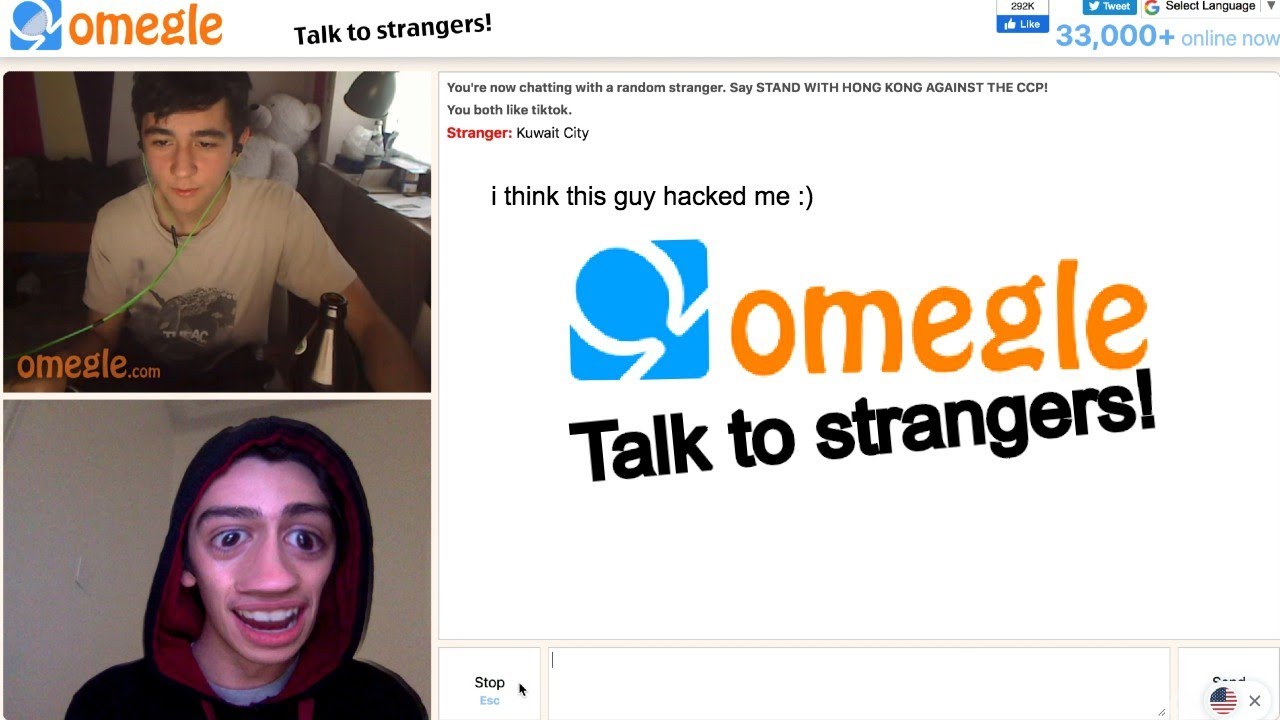 Getting hacked on Omegle!! 