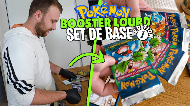 Doc ouvre un Booster Set de Base Edition 1 dans ma cuisine... (c'est un fou ahah)