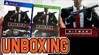 Molester plug tense Hitman Definitive Edition (PS4/Xbox One) Unboxing!! - YouTube
