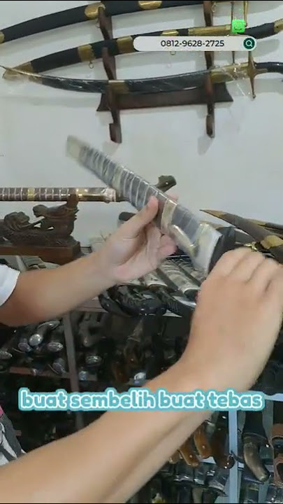 Golok Khas Cibatu 1000% Authentic, Warisan Para Leluhur (Haji Aas) #shorts #golok #pisau