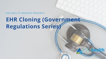 EHR Cloning (Government Regulations Series)