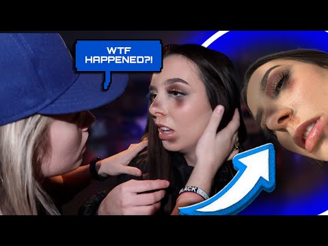 I GOT BEAT UP PRANK ON GIRLFRIEND!! *SHE GOES CRAZY*