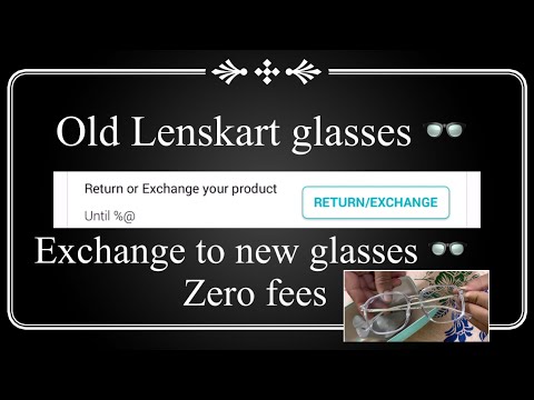 Exchange and refund process Lenskart online | old specs to new | Ak the unboxer