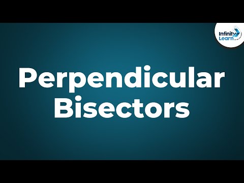 ვიდეო: რა არის პერპენდიკულარული ბისექტორი?