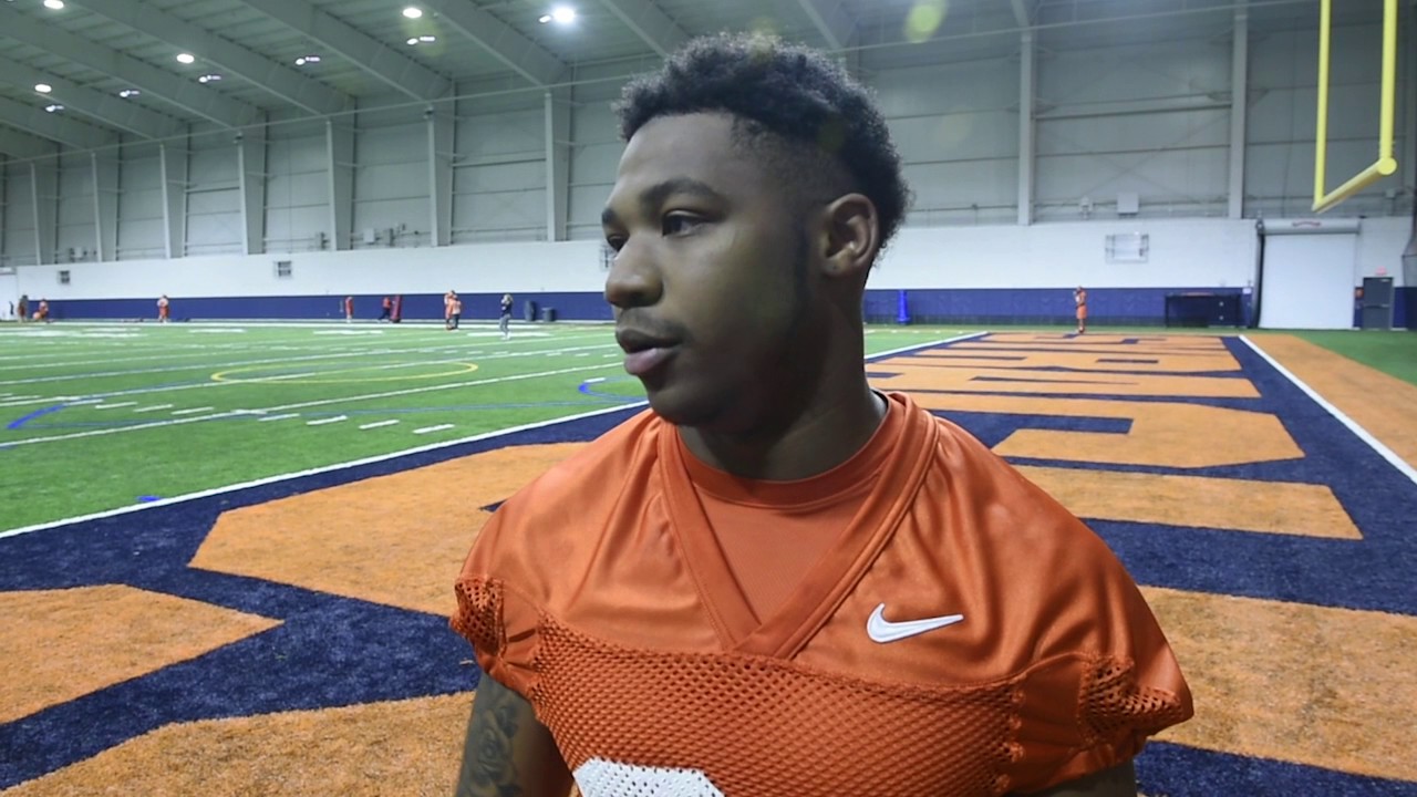 Syracuse Football player Moe Neal on his position change