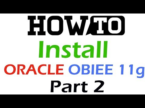 How to Install OBIEE 11g (weblogic,BI Portal) Complete Installation Part 2 (Hindi-Urdu)