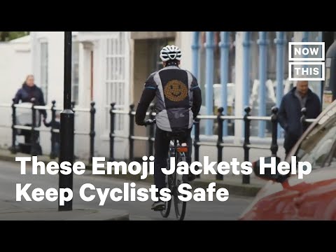 Video: Ford designs a jacket with emojis that could improve communication between cyclists and bikers