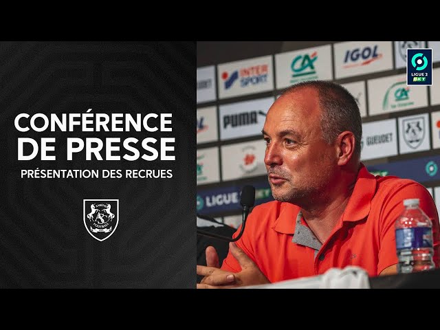 🎙 [CONFÉRENCE DE PRESSE] Nos dernières recrues : Andy Carroll, Frank Boya et Maxime Do Couto.