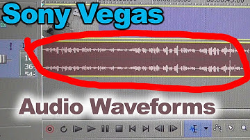 💻 How to enable Audio Waveforms in Vegas Pro (Audio Track, Ctrl+Shift+W)