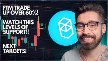 FANTOM PRICE PREDICTION 2021👑HUGE PUMP FOR FTM AS TRADE WENT UP 60%! - WATCH THESE LEVELS OF SUPPORT