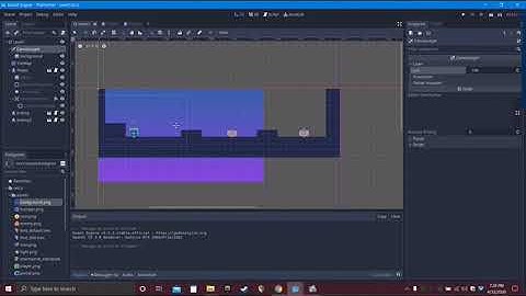 2D platform game (Godot Engine)