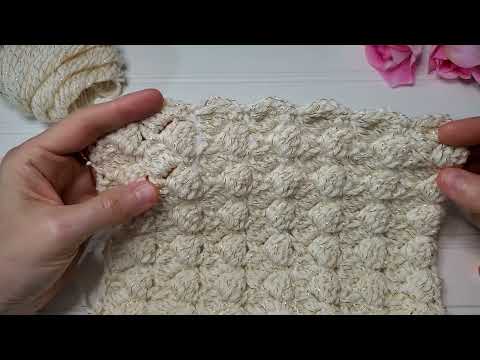 ⭐️PERFECT ⭐️Easy 1 Row Crochet Pattern! Side Saddle Stitch Tutorial. Also Great For Blankets & More!