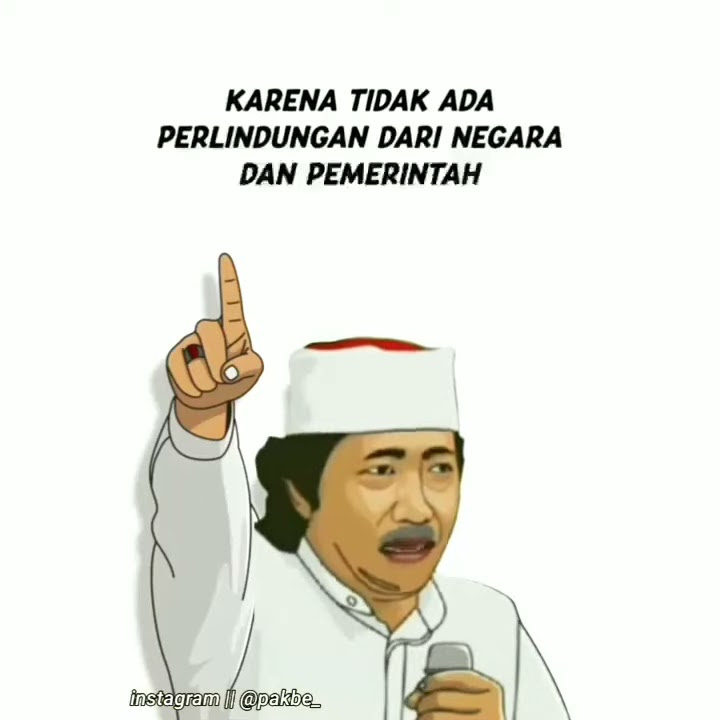 Status wa Bangsa Indonesia - Cak Nun
