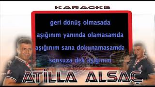 Atilla Alsac - Aşığınım - Karaoke Resimi