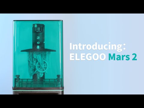 Enter Mono LCD Resin Printing with ELEGOO Mars 2
