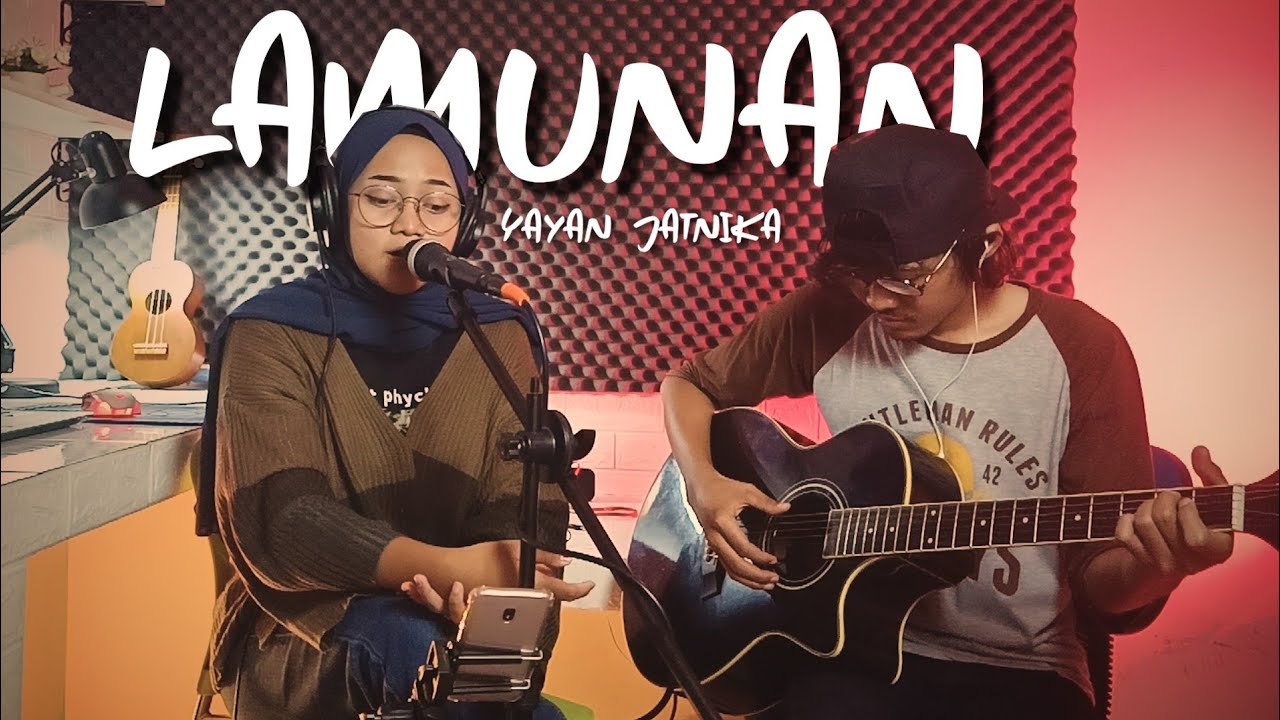 Lamunan - Yayan Jatnika (Live Akustik + Lirik) Cover Lagu Sunda by