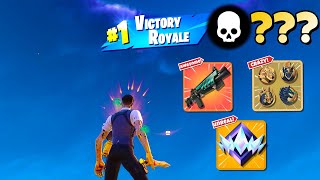 High Elimination Unreal Ranked Solo Zero Build Win Gameplay (Fortnite Chapter 5 Season 2)